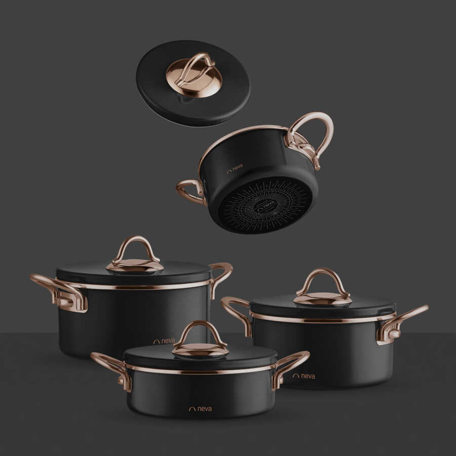 Bitter 8 Pcs Pot Set