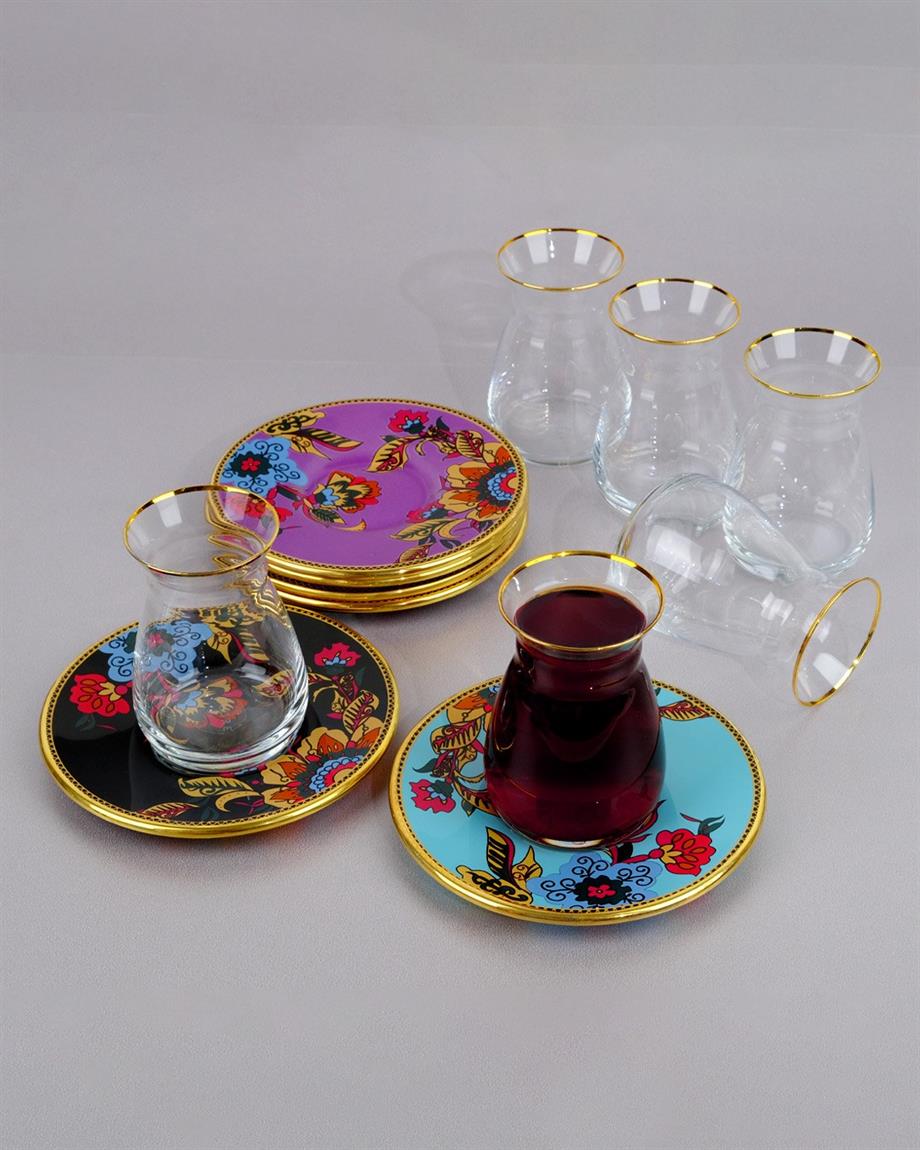 Glamor Glass Tea Set