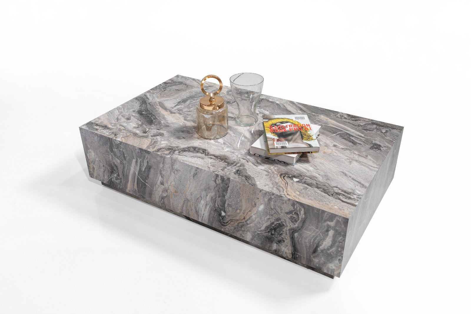 Bella Marble Coffee Table with luxurious white marble top and modern design, ideal for contemporary interiors. Available with fast shipping across the GTA and Canada.