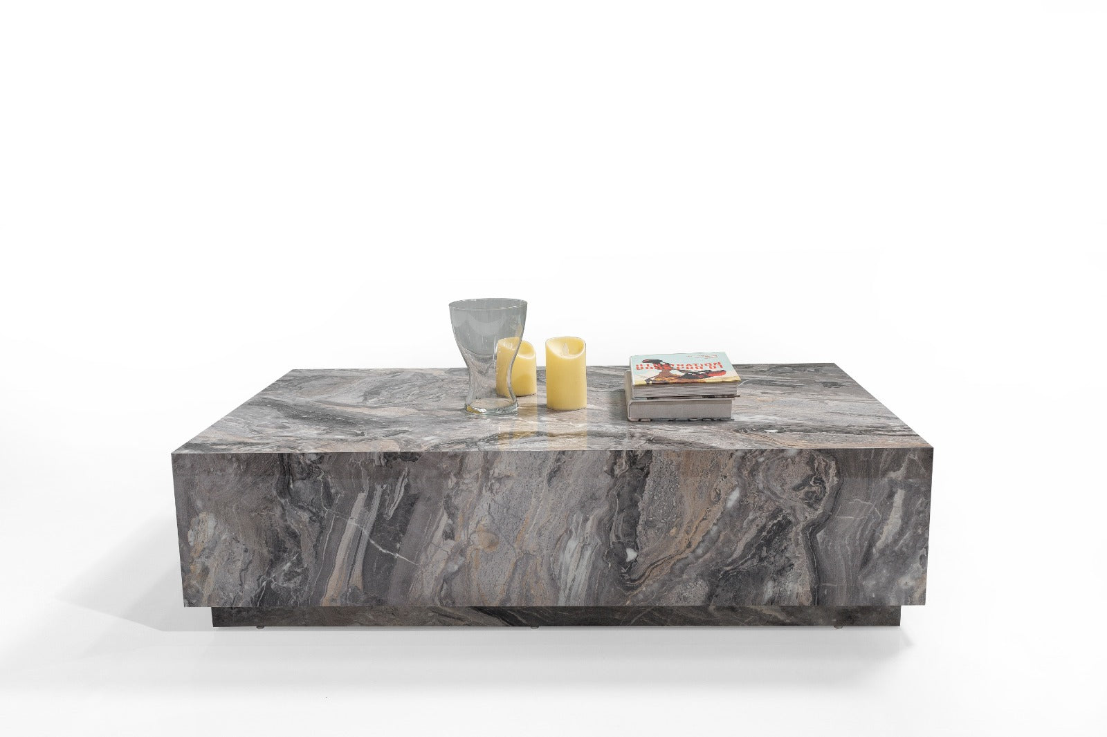 Bella Marble Coffee Table with luxurious white marble top and modern design, ideal for contemporary interiors. Available with fast shipping across the GTA and Canada.