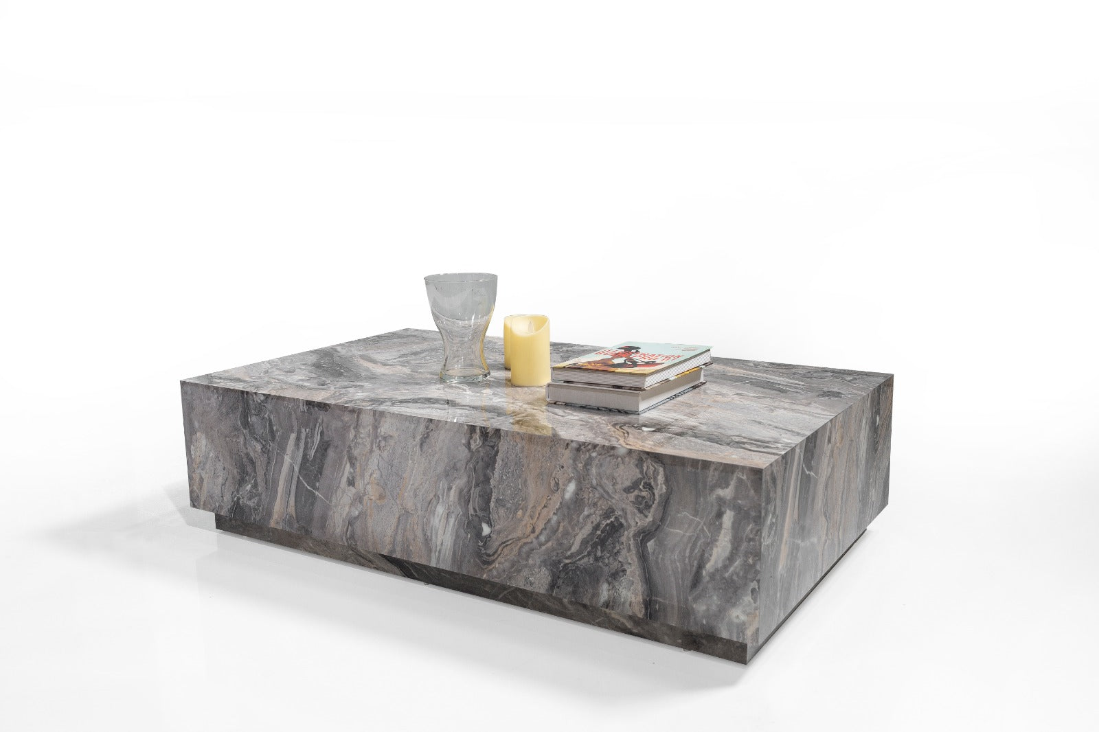 Bella Marble Coffee Table with luxurious white marble top and modern design, ideal for contemporary interiors. Available with fast shipping across the GTA and Canada.