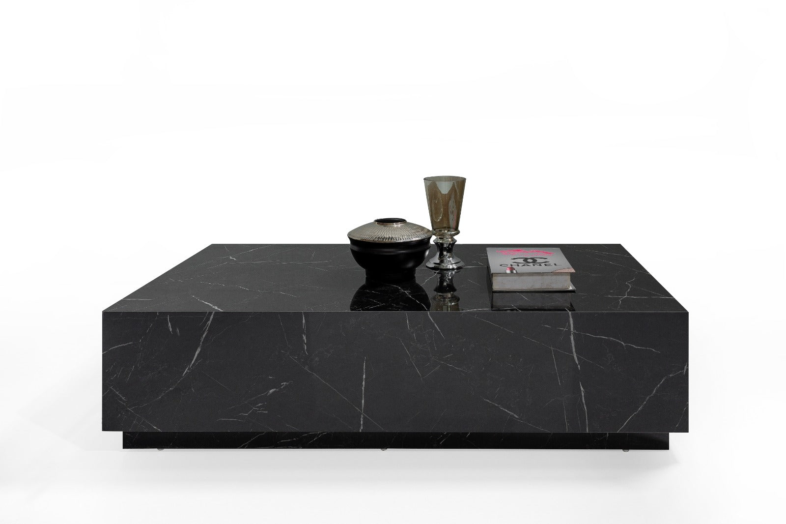 Bella Marble Coffee Table with luxurious white marble top and modern design, ideal for contemporary interiors. Available with fast shipping across the GTA and Canada.