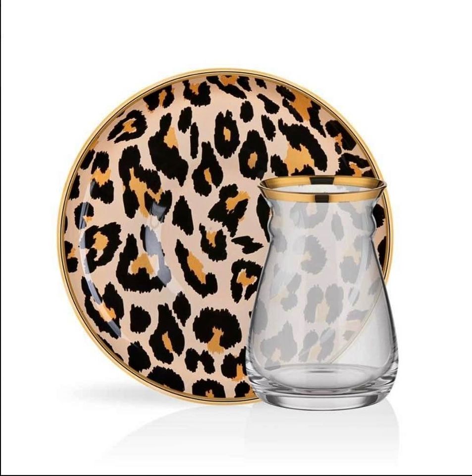 Leopard Tea Set