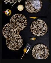 Leopard Cake Plates