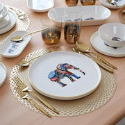 Elephant Dinnerware Set (24 pcs)