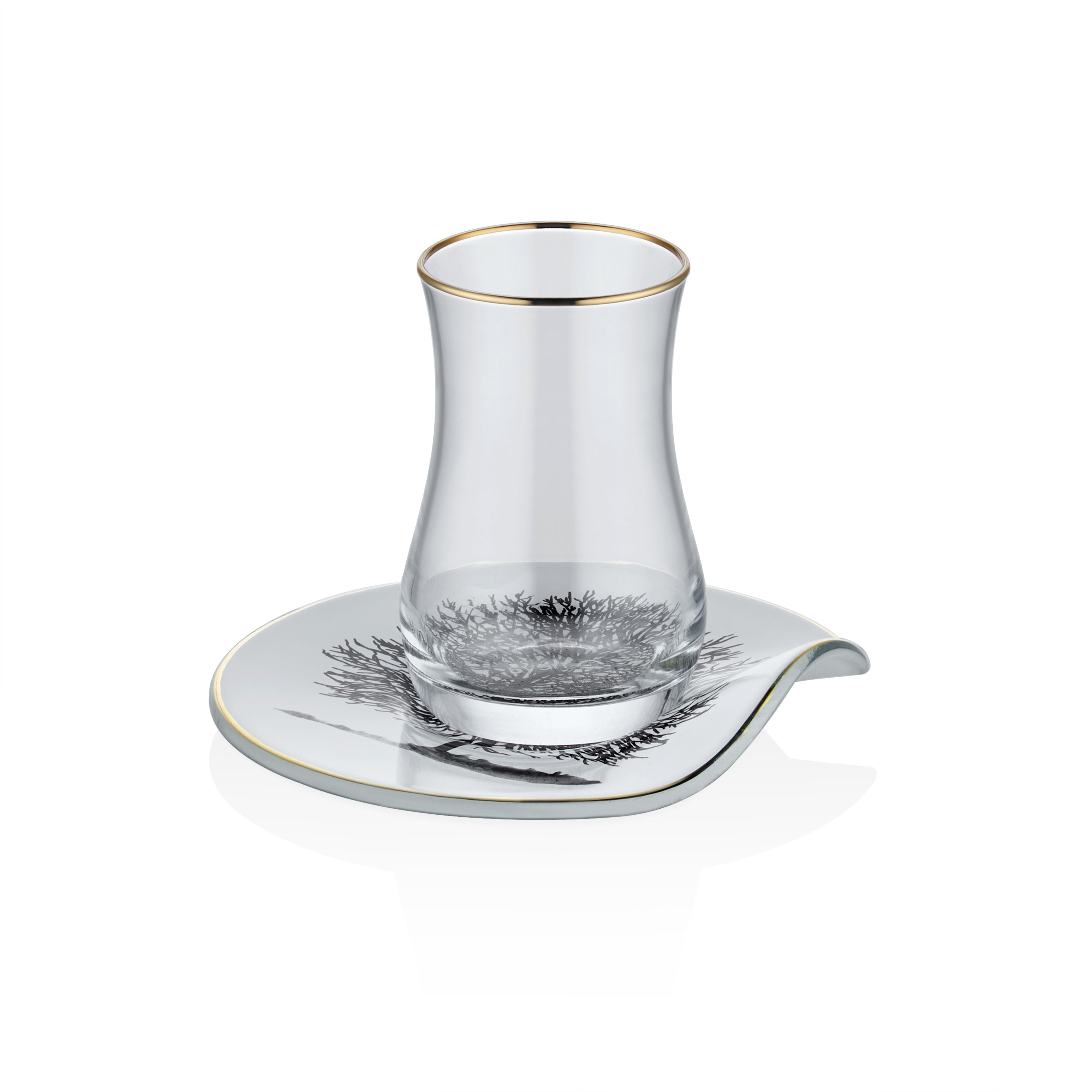 Planetree 6 Person Tea Glass Set