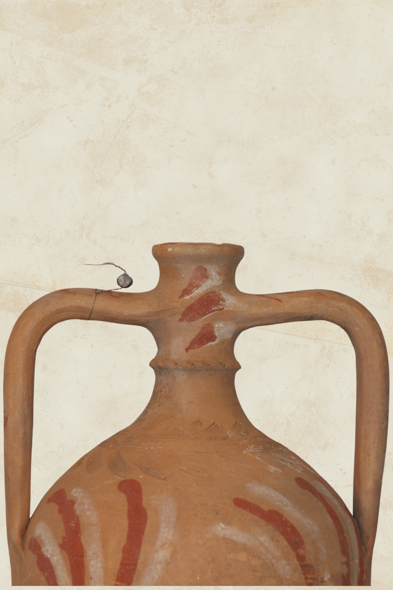 Patterned Amphora Water Jug