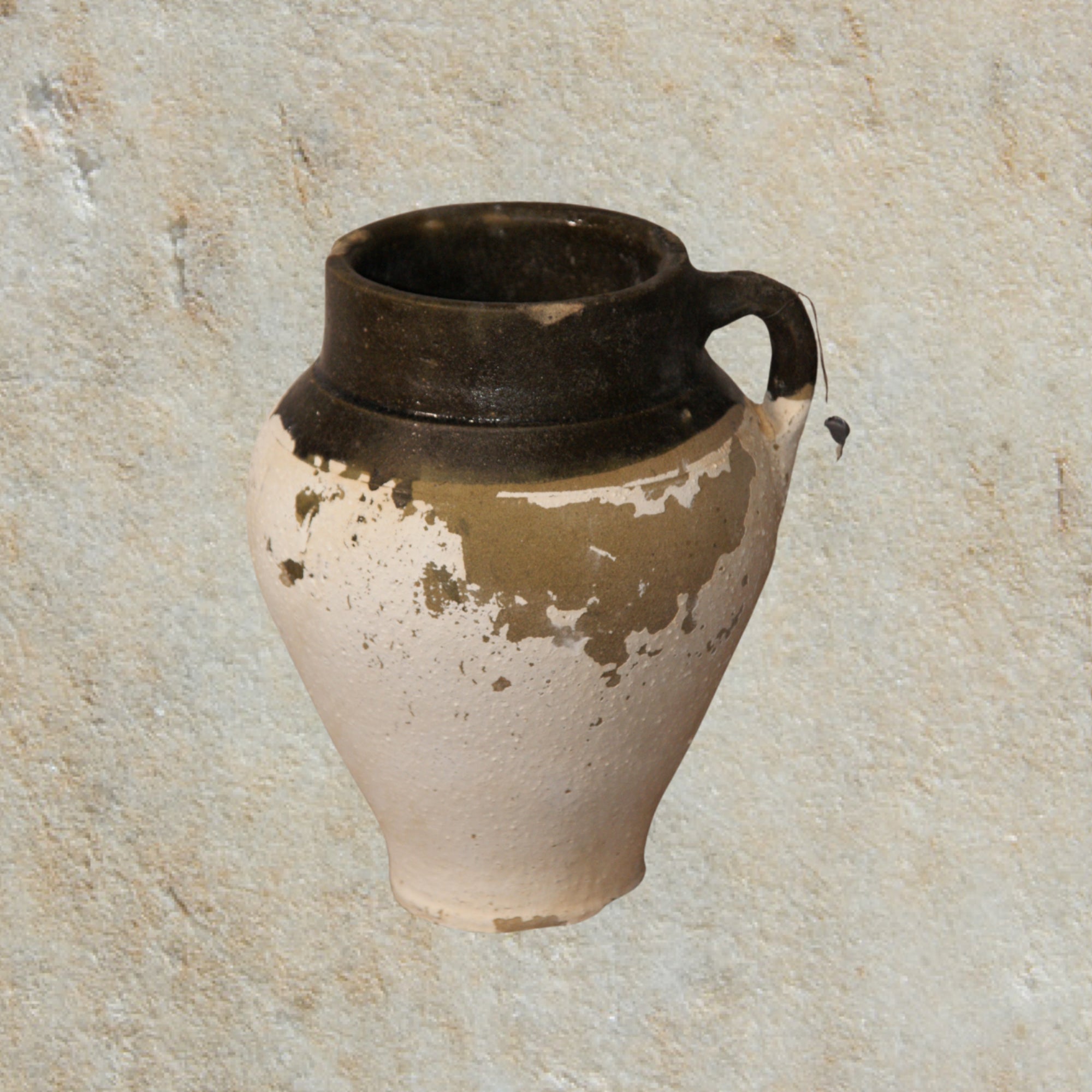 Glazed Top Oil Jug