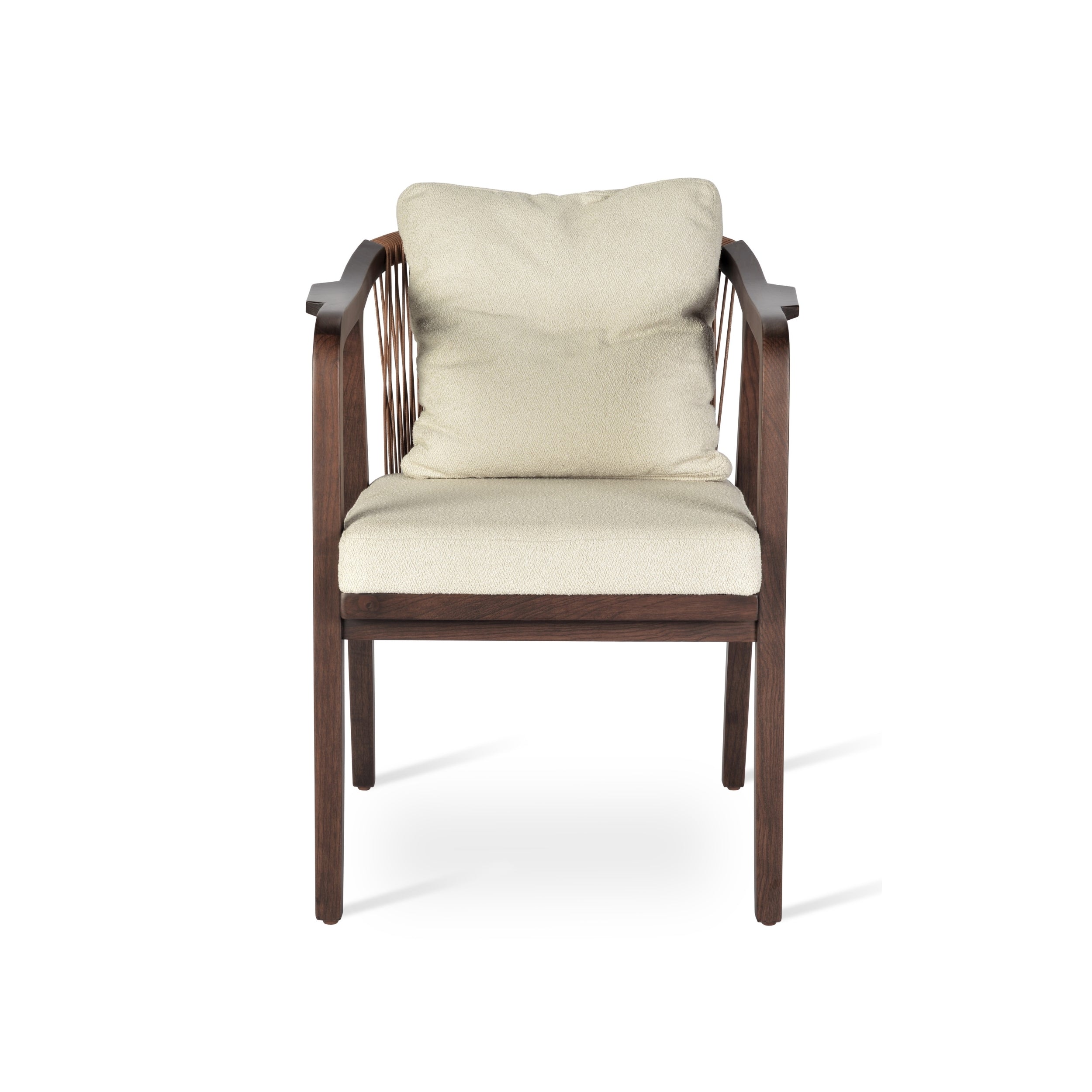 Breeze Dining Armchair featuring modern design and comfortable seating, ideal for elegant dining spaces. Available with fast shipping across the GTA and Canada.