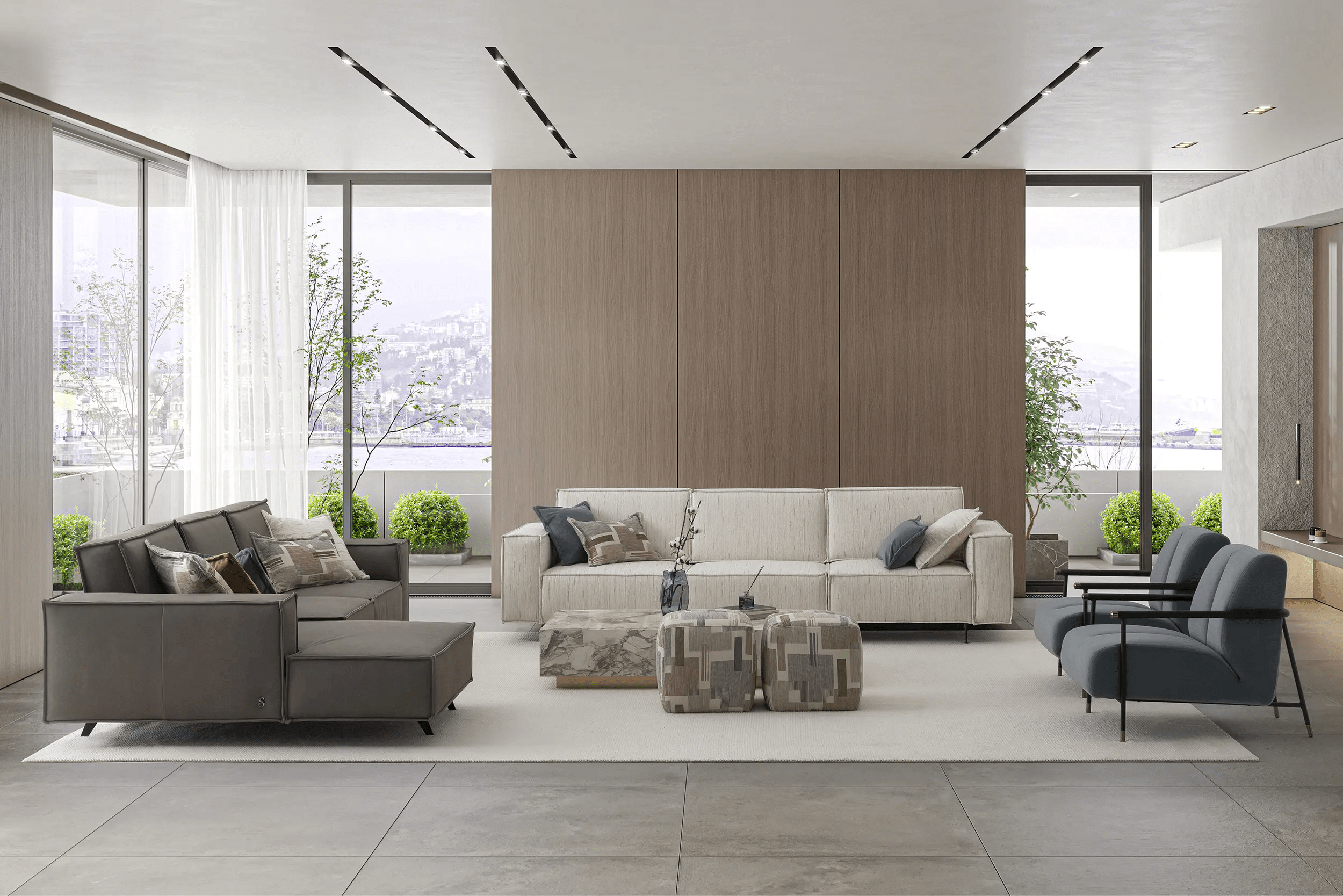 Air Cavalli Sectional Sofa